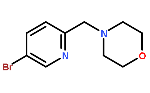 4-((5-bromopyridin-2-yl)methyl)morpholine