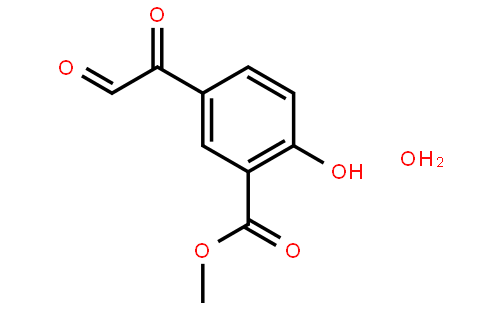 3-Carbomethoxy-4-hydroxyphenylglyoxal hydrate
