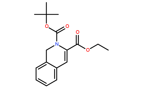 2-tert-butyl 3-ethyl isoquinoline-2,3(1H)-dicarboxylate