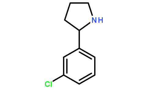 2-(3-Chlorophenyl)pyrrolidine