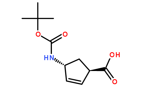(1R,4R)-4-(Boc-氨基)-2-环戊烯羧酸