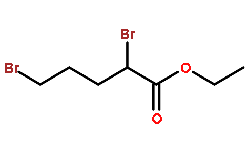 Ethyl 2,5-dibromopentanoate
