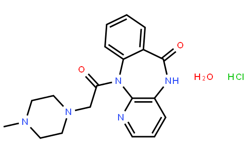 试剂名称 盐酸哌仑西平 分子式 c h n o hcl h o&nbsp