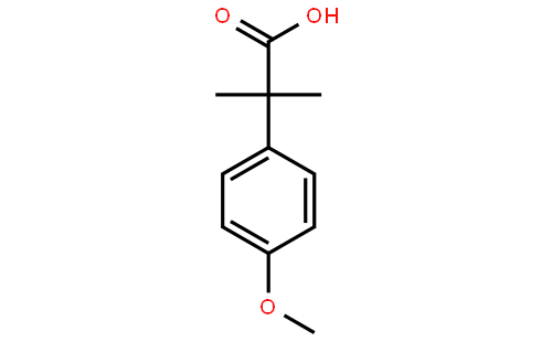 4-methoxy-.alpha.,.alpha.-dimethyl-Benzeneacetic acid