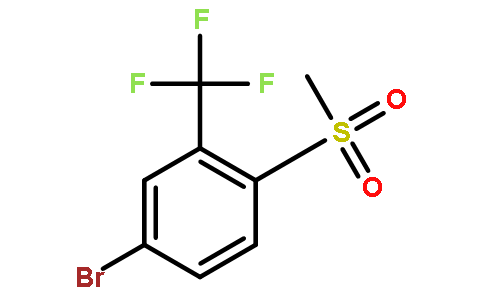 4-Bromo-1-(methylsulfonyl)-2-(trifluoromethyl)benzene