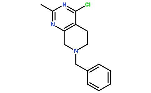 7-Benzyl-4-chloro-2-methyl-5,6,7,8-tetrahydropyrido[3,4-d]pyrimidine
