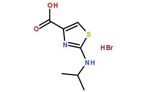 2-异丙胺基噻唑-4-甲酸氢溴酸盐