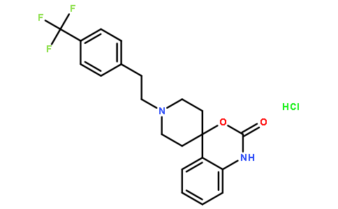 1'-(4-(Trifluoromethyl)phenethyl)spiro[benzo[d][1,3]oxazine-4,4'-piperidin]-2(1H)-one hydrochloride