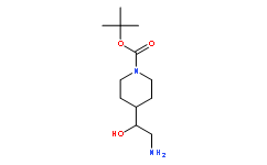 tert-butyl 4-(2-amino-1-hydroxyethyl)piperidine-1-carboxylate