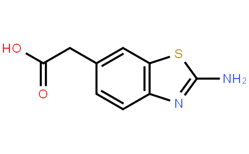 6-Benzothiazoleacetic acid, 2-amino-