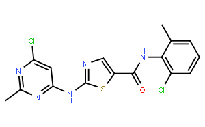N-(2-Chloro-6-methylphenyl)-2-[(6-chloro-2-methyl-4-pyrimidinyl)amino]-5-thiazolecarboxamide