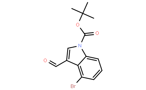 1-Boc-4-Bromo-3-formylindole