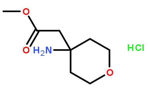 methyl 2-(4-aminotetrahydro-2H-pyran-4-yl)acetate