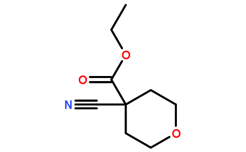 ethyl 4-cyanotetrahydro-2H-pyran-4-carboxylate