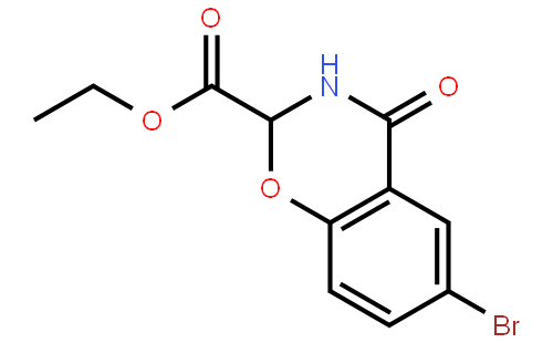 Ethyl 6-bromo-4-oxo-3,4-dihydro-2H-benzo[e][1,3]oxazine-2-carboxylate