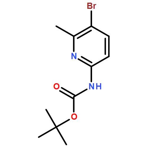 Carbamic acid,N-(5-bromo-6-methyl-2-pyridinyl)-,1,1-dimethylethyl ester