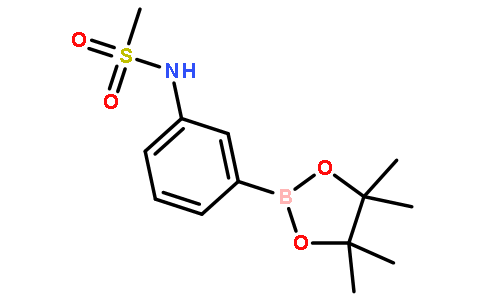3-Methylsulfonylaminophenylboronic acid, pinacol ester