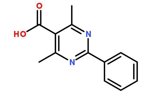 4,6-dimethyl-2-phenylpyrimidine-5-carboxylic acid