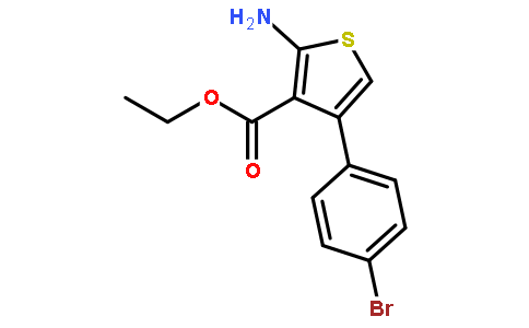 Ethyl 2-amino-4-(4-bromophenyl)thiophene-3-carboxylate