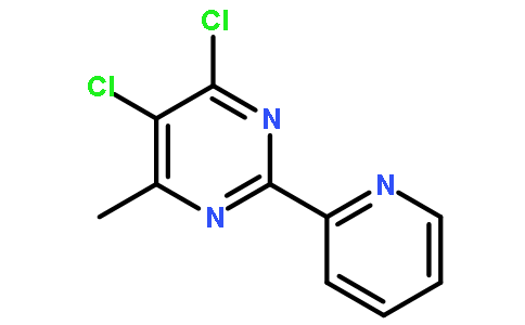 4,5-DICHLORO-6-METHYL-2-(2-PYRIDYL)PYRIMIDINE
