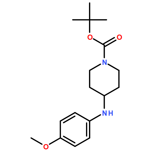 tert-butyl 4-(4-methoxyanilino)tetrahydro-1(2h)-pyridinecarboxylate
