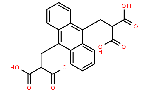 9,10-Anthracenediyl-bis(methylene)dimalonic acid