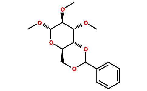 Methyl 4,6-o-benzylidene-2,3-di-o-methyl-alpha-d-glucopyranoside