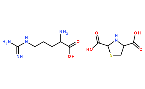 thiazolidine-2,4-dicarboxylic, acid compound with L-arginine (1:1)
