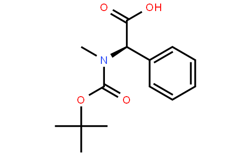 N-Boc-(R)-a-甲氨基苯乙酸