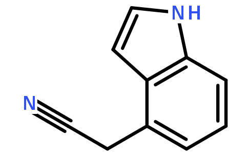1H-INDOLE-4-ACETONITRILE