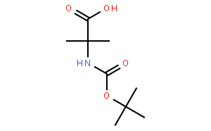 α-(叔丁氧羰基-氨基)异丁酸