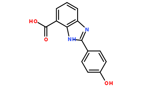2-(4-hydroxyphenyl)- 1H-benzo[d]imidazole -4-carboxylic acid