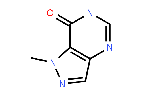 1-Methyl-1H-pyrazolo[4,3-d]pyrimidin-7-ol