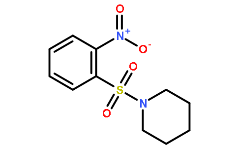 1-((2-Nitrophenyl)sulfonyl)piperidine