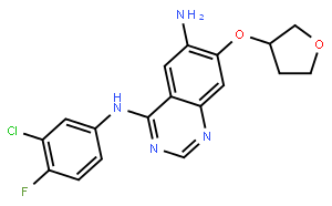 N4-(3-氯-4-氟苯基)-7-[[(3S)-四氫-3-呋喃基]氧基]-4,6-喹唑啉二胺