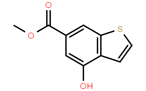 甲基4-羟基-1-苯并噻吩-6-羧酸乙酯