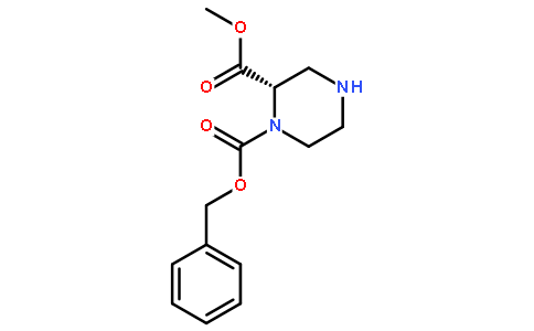Methyl (S)-1-N-Cbz-piperazine-2-carboxylate