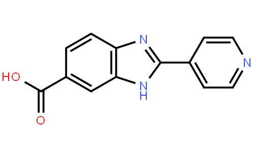 2-(Pyridin-4-yl)-1H-benzo[d]imidazole-6-carboxylic acid