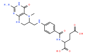 N-[4-[[[(6S)-2-Amino-5-methyl-1,4,5,6,7,8-hexahydro-4-oxopteridine-6-yl]methyl]amino]benzoyl]-L-glutamic acid