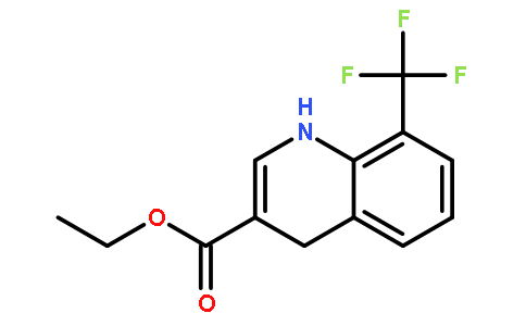 ethyl 8-(trifluoromethyl)-1,4-dihydroquinoline-3-carboxylate