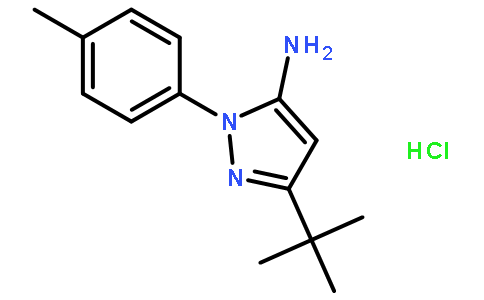 3-(tert-Butyl)-1-(p-tolyl)-1H-pyrazol-5-amine hydrochloride