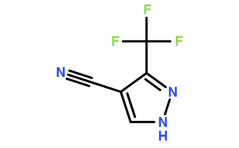 3-(Trifluoromethyl)-1H-pyrazole-4-carbonitrile