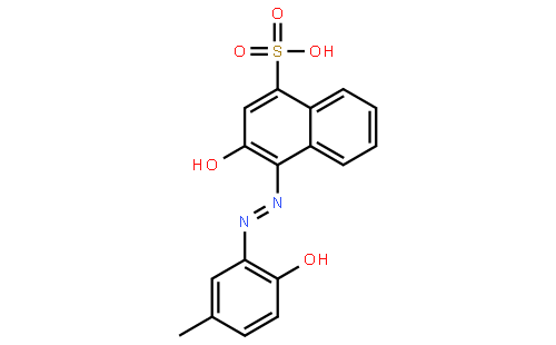 1-(1-羟基-4-甲基-2-苯偶氮)-2-萘酚-4-磺酸