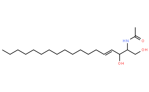 N-acetoyl-D-erythro-sphingosine