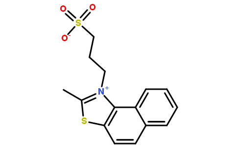 2-methyl-1-(3-sulphonatopropyl)naphtho[1,2-d]thiazolium
