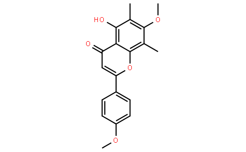 5-Hydroxy-7-methoxy-2-(4-methoxyphenyl)-6,8-dimethyl-4H-chromen-4-one