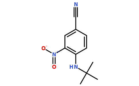 4-(tert-Butylamino)-3-nitrobenzonitrile