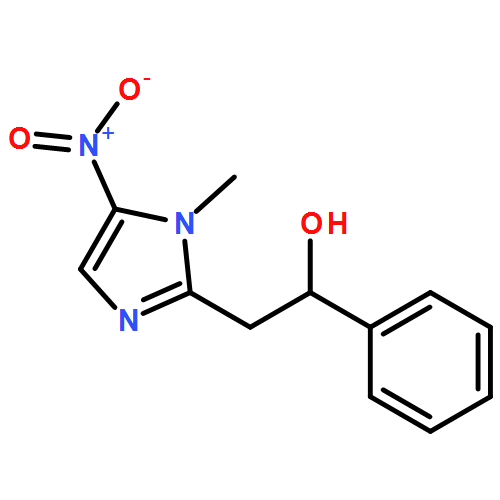 2-(1-methyl-5-nitro-1H-imidazol-2-yl)-1-phenylethanol