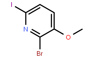 2-溴-6-碘-3-甲氧基吡啶