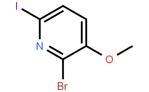 2-溴-6-碘-3-甲氧基吡啶